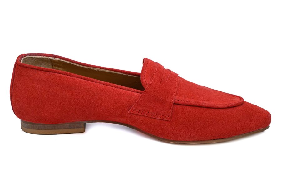 Red Suede Loafer - Image 5